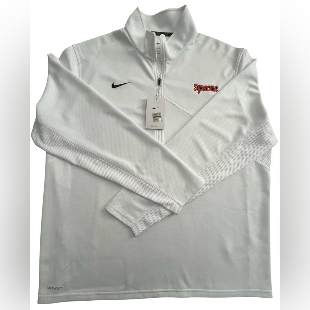 Nike Syracuse Orange Training Performance Quarter-Zip Pullover, Size XXL